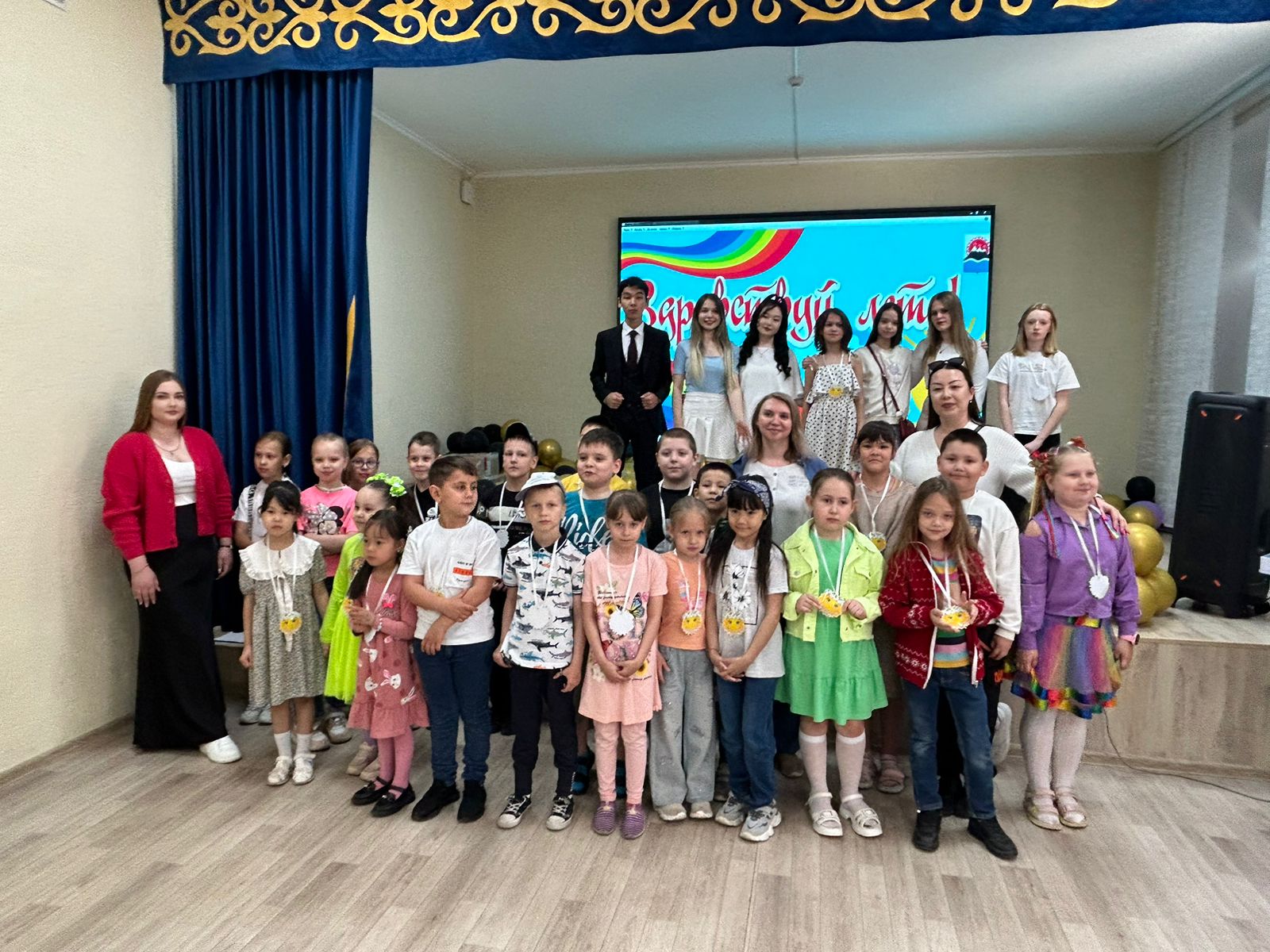 Бүгін «Солнышко» мектеп лагерінің салтанатты ашылуы өтті!